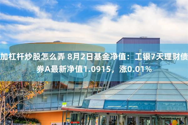 加杠杆炒股怎么弄 8月2日基金净值：工银7天理财债券A最新净值1.0915，涨0.01%